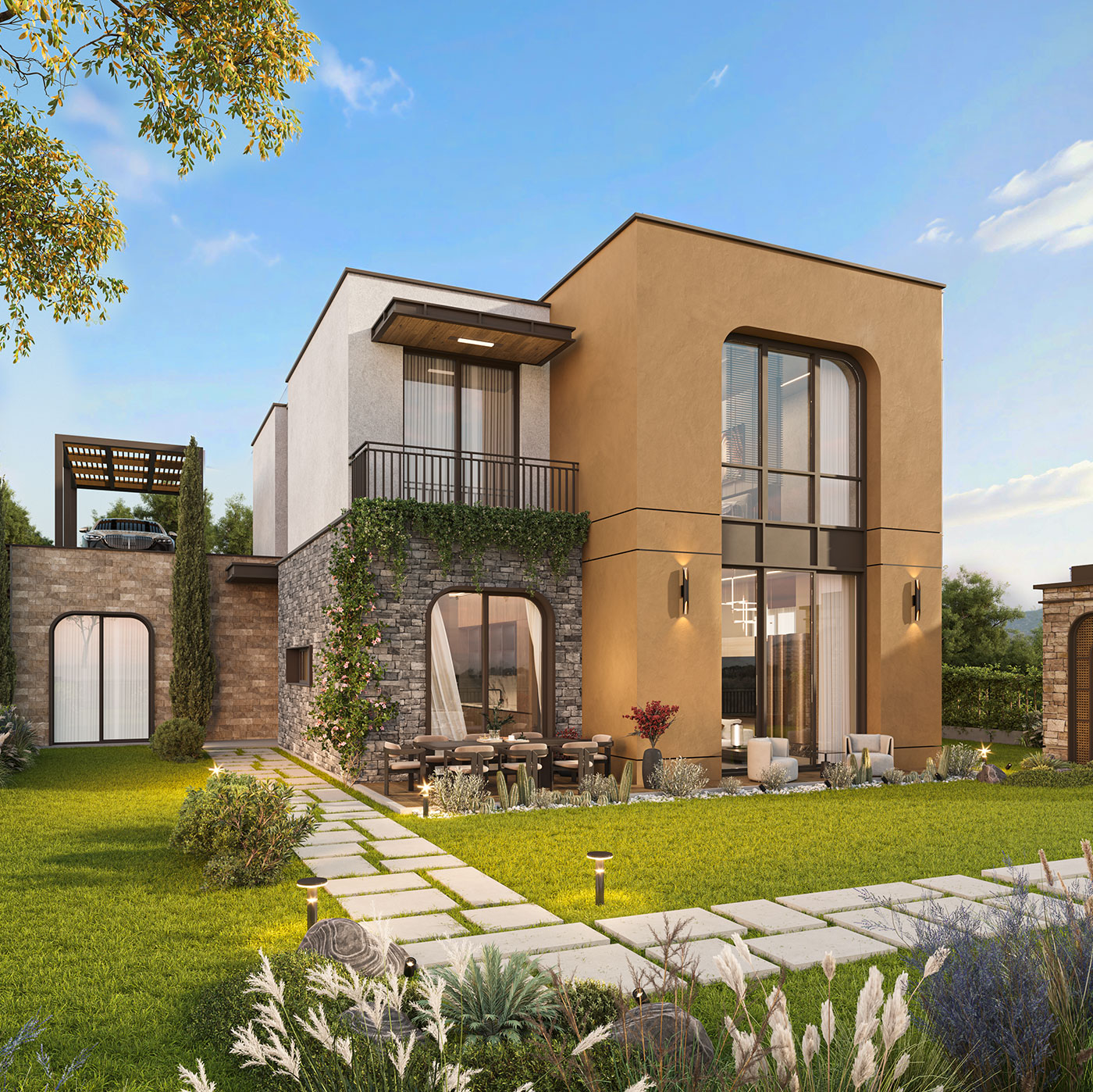 Yaşam Bahçe villa dış cephe